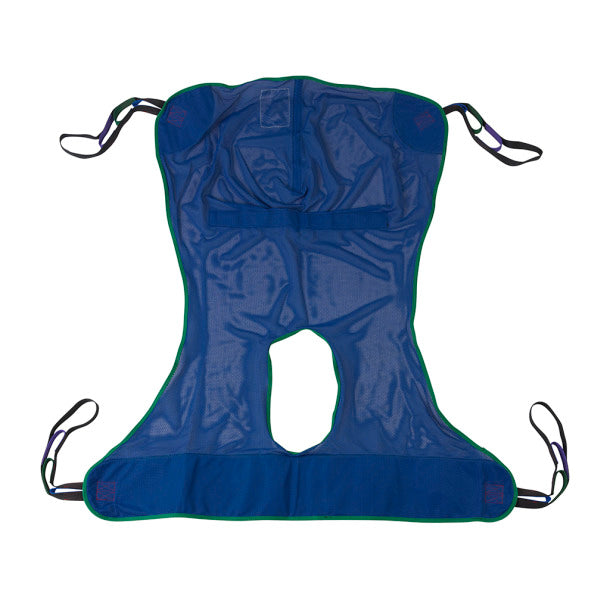 Drive Medical Full Body Patient Lift Sling, Solid, Large, Blue